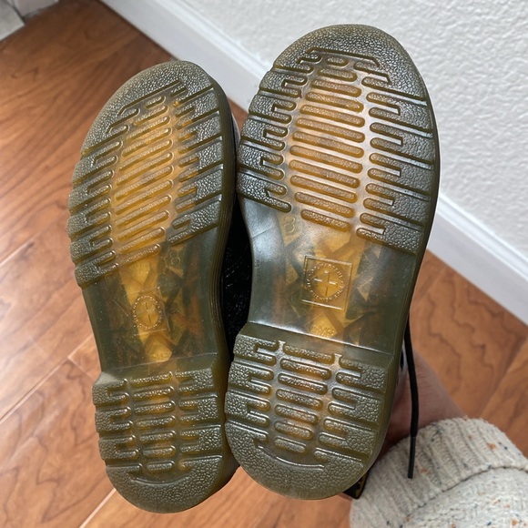 Dr. Martens 1460 Cosmic Glitter Toddler Side Zip Lace Up Leather Boots Sz 9 - Picture 5 of 8